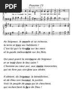 Psaume 115 Benis Soient La Coupe Fonsalas