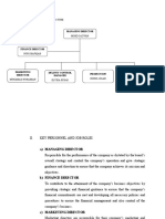 Management: I. Organizational Structure