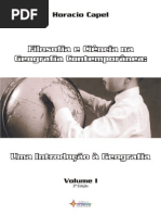 Horacio Capel.  História do pensamento geográfico. Vol. I.