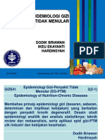 EG-PTM: Epidemiology of Nutrition-Related Chronic Diseases