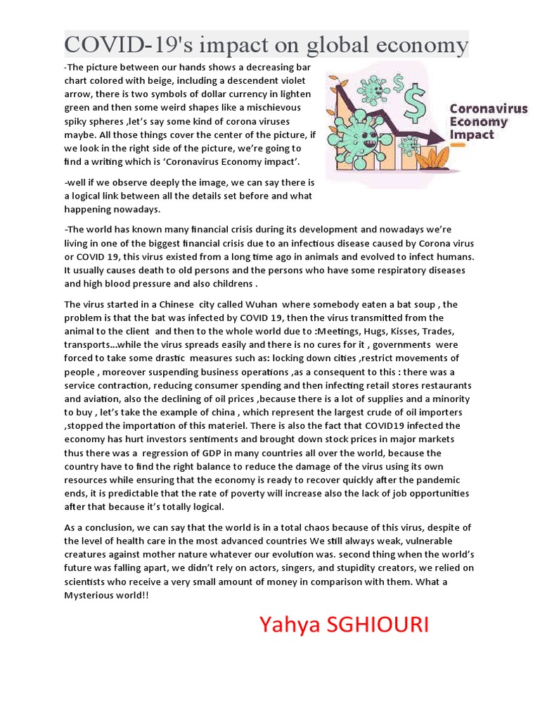 COVID-19's Impact On Global Economy | PDF | Infection | Virus
