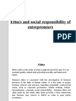 Ethics and Social Responsibility