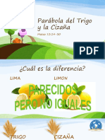 Parábola Del Trigo y La Cizaña