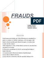 Frauds