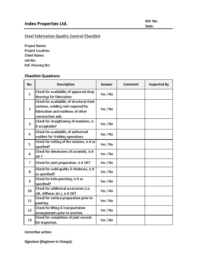 Quality Inspection Process | PDF