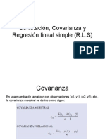 14 - Clases de Estadística Correlacion Covarianza y Regresion Anderson