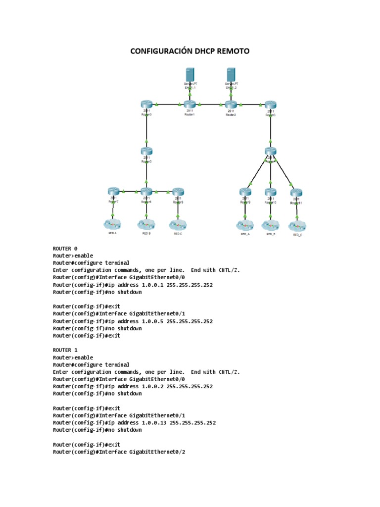 DHCP Remote Setup Guide | PDF | Router (Computing) | Computer Network