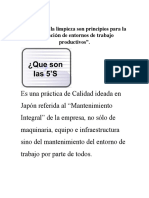 5S para Salud Ocupacional