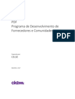 PDF Programa de Desenvolvimento de Fornecedores e Comunidades Locais