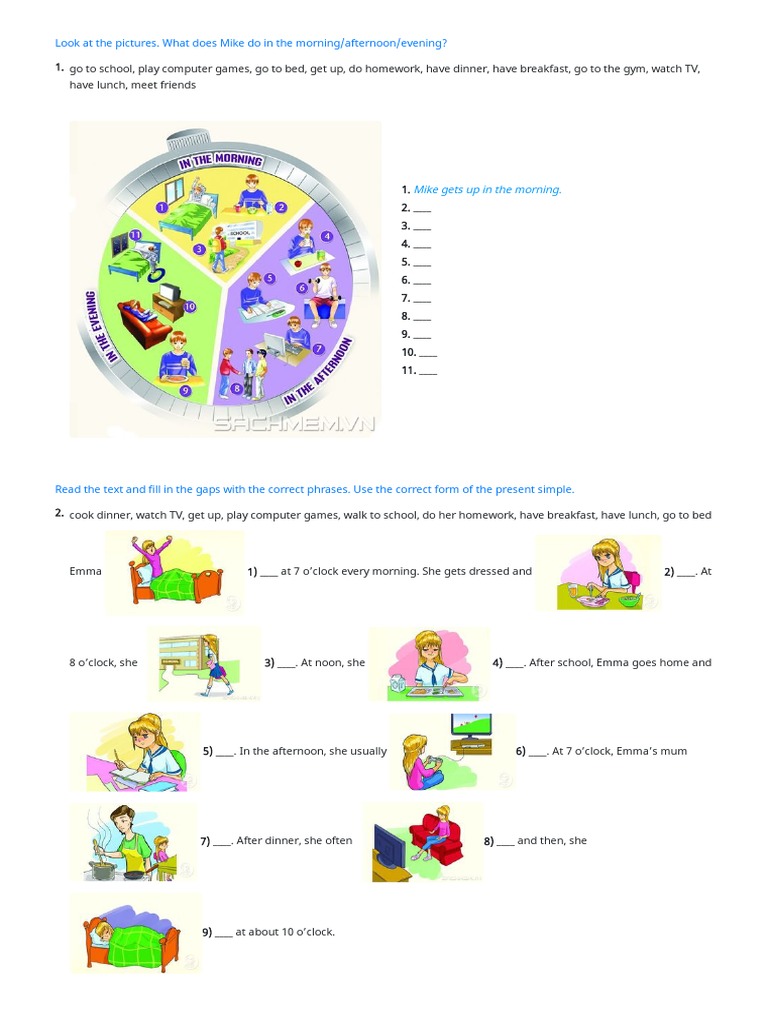 G6 Smart Time - Daily Routines | PDF