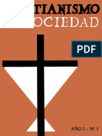 Cristianismo y Sociedad. No 1 Ene Abr 1963 PDF