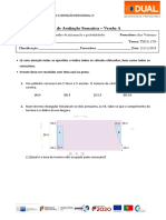 Teste de Avaliação Sumativa – Versão A