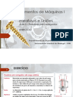 Aula 5 - Pré-Carga de Junções em Tração (Estática) - EXERCÍCIO