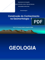Aula 2 Edificacao Conhecimento Geomorfologia Brasil