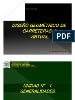 Tema 7. Proyectos Viales. UNIDAD 1 PDF