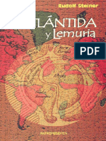 Atlantida y Lemuria Rudolf Steiner