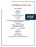 1.2.3 Significado y Sentido Del Comportamiento Etico en El Ejercicio de La Ciudadania