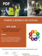 NTC 4145: Escaleras y Accesibilidad | PDF | Escalera