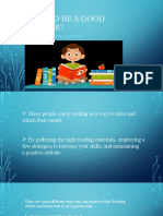 10 Ways To Become A Better Reader | PDF | Career & Growth