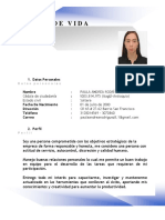 Hoja de Vida Paula PDF