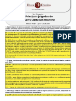 Principais julgados de Direito Administrativo 2019