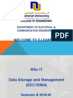 Unit 1 - Data Storage and Management