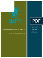 El Desafío Social en Tiempos Del COVID-19 PDF