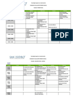 Horas Lunes Martes Miércoles Jueves Viernes: Horario Diurno