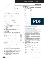 Olympic Promise - Worksheet PDF