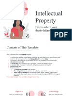 Intellectual Property Thesis by Slidesgo