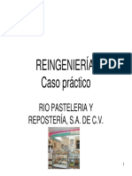 Reingeniería de pedidos en pastelería