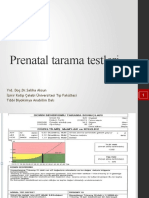 Prenatal Tarama Testleri