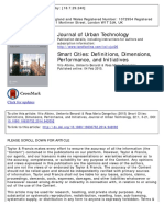 Journal Urban Technologies