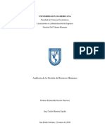 Auditoría de La Gestión de Recursos Humanos PDF