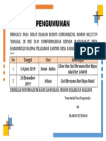 Pengumuman