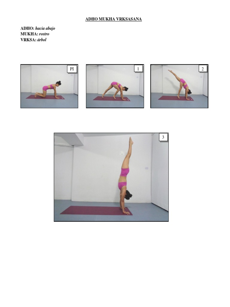 Adho Mukha Vrksasana PDF