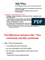 SQL Plus: PL/SQL Blocks On The Results of A Query in The Form of Reports