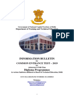 Delhi Diploma Entrance Test Guide