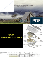 Planos de Casa Autosustentable Vida en El Campo