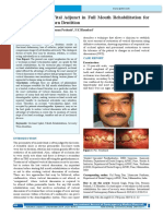 Occlusal Splint: A Vital Adjunct in Full Mouth Rehabilitation For Cases of Severely Worn Dentition