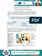 Mesero o El Cliente Clasificando Las Expresiones Del Recuadro en La Columna Correcta