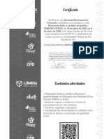 Desconstruindo o Racismo Na Prática UNIAFROUFRGS-Certificado 63573