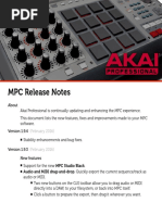 MPC Software (v1.9) Release Notes