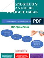 Hipoglicemia Diagnostico y Manejo