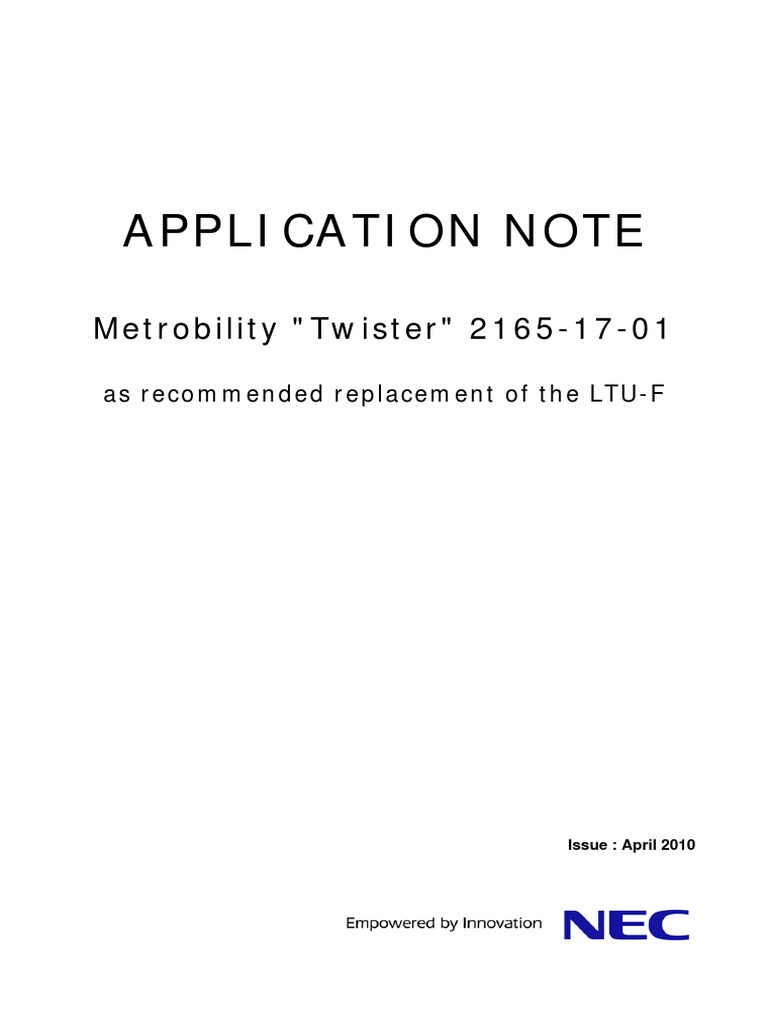 Metrobility Twister1580195283 | PDF | Optical Fiber | Decibel