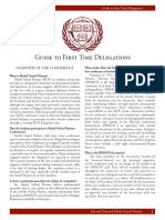 HNMUN 2020 Guide For First-Time Delegations PDF