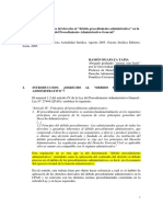 Alcances Del Debido Procedimiento Administrativo - HUAPAYA TAPIA