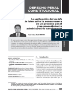La Prohibicion Del Non Bis in Idem en El Derecho Penal y Administrativo - Cristina Rojas Montoy