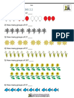 Division Problems 2.2: 1) How Many Groups of 3?