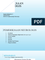 Pemeriksaan Neurologis Dasar